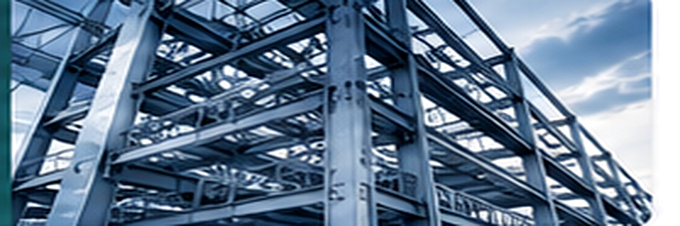Steel framework representing engineering practice